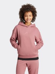 Adidas Bluza w kolorze jasnoróżowym rozmiar: S. Różowe bluzy adidas, s, bez wzorów, z bawełny, bez ramiączek, z kapturem. Za 200.95 zł.