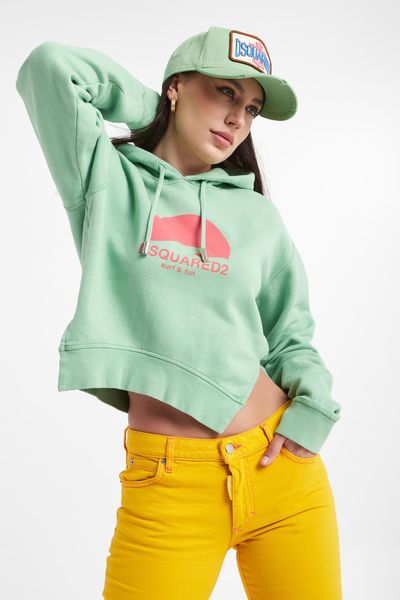 Bluza z kapturem damska DSQUARED2. Bluzy Dsquared2, xxs, bez wzorów, z kapturem. W wyprzedaży za 1,396.85 zł.