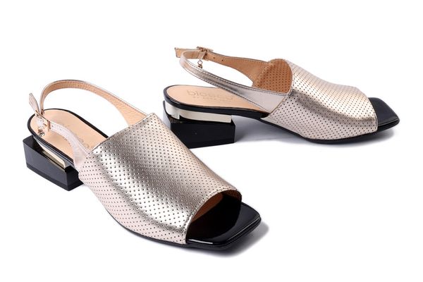 BIOECO BY ARKA 4091 2646+0083+1315 złoty, sandały damskie. Żółte sandały Bioeco by Arka, bez wzorów, ze skóry, bez obcasa, na obcasie, bez zapięcia. Za 374.90 zł.