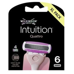Wilkinson Intuition Quattro Golarki i depilatory 6 ct Damski. Depilatory Wilkinson. Za 64.59 zł.