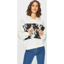 Tally Weijl - Bluza. Białe bluzy TALLY WEIJL, m, bez wzorów, z bawełny, z kapturem. W wyprzedaży za 59.90 zł.