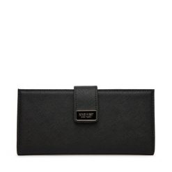 Portfel Nine West. Czarne portfele Nine West, bez wzorów. Za 79.99 zł.