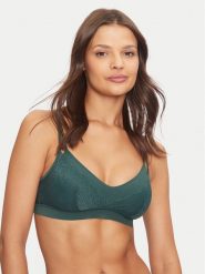 Chantelle Biustonosz braletka Soft Stretch C11GQ9 Zielony. Zielone biustonosze Chantelle, bez wzorów, z syntetyku. Za 149.99 zł.