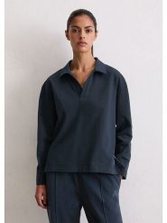 Marc O´Polo Bluza w kolorze granatowym rozmiar: L. Niebieskie bluzy bez kaptura l, bez wzorów, z bawełny, bez kaptura. Za 121.95 zł.