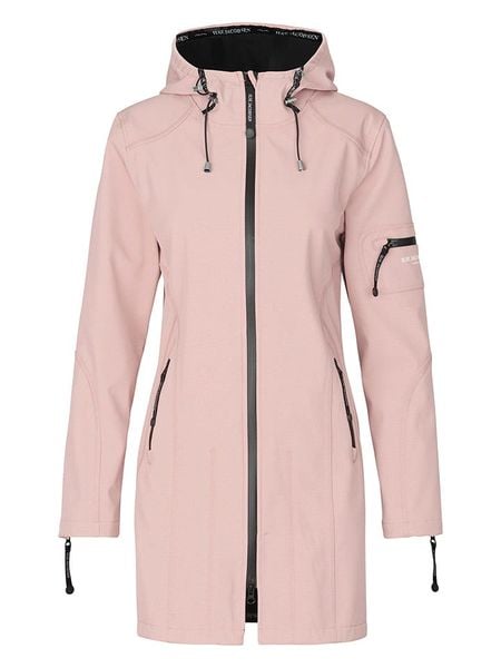 Ilse Jacobsen Płaszcz przeciwdeszczowy w kolorze jasnoróżowym rozmiar: 44. Różowe kurtki przeciwdeszczowe Ilse Jacobsen, bez wzorów, sportowe, bez kaptura. Za 391.84 zł.