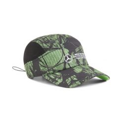 Czapka Puma MAPF1 Statement. Czarne czapki z daszkiem Puma, bez wzorów. W wyprzedaży za 110.00 zł.