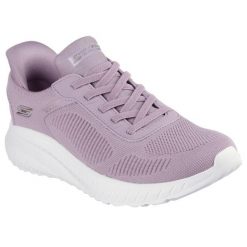 Buty sportowe Sneakersy damskie, Slip-Ins: Sport Squad Chaos - Current Muse. Czerwone buty treningowe Skechers, bez wzorów, z materiału, bez zapięcia, trekkingowe, skechers sport. Za 309.99 zł.