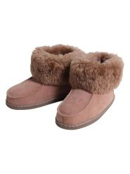 Kaiser Naturfellprodukte H&L Kapcie wełniane "Oslo" w kolorze jasnobrązowym rozmiar: 36. Brązowe kapcie Kaiser Naturfellprodukte H&L, bez wzorów, z wełny. Za 95.69 zł.