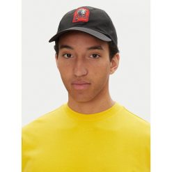 Czapka z daszkiem Parajumpers. Czarne czapki z daszkiem Parajumpers, bez wzorów. Za 249.99 zł.