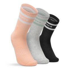 Skarpetki sportowe trójpak Fitness Siroko Sidekick Pink. Czerwone skarpetki SIROKO, bez wzorów, z tkaniny. Za 84.00 zł.
