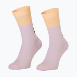 Skarpety SCOTT Block Stripe Crew. Czerwone skarpetki Scott, bez wzorów, z elastanu. Za 62.99 zł.