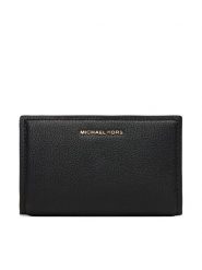 MICHAEL Michael Kors Duży Portfel Damski 32S5GYTZ2L Czarny. Czarne portfele MICHAEL Michael Kors, bez wzorów, ze skóry. Za 439.99 zł.