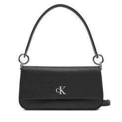 Torebka Calvin Klein Jeans. Czarne torebki klasyczne Calvin Klein Jeans, bez wzorów, z jeansu, klasyczne, bez dodatków. Za 259.99 zł.