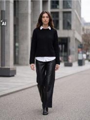 Sweter z domieszką wełny - czarny. Czarne swetry Sinsay, l, bez wzorów, z wełny, bez ramiączek. Za 49.99 zł.