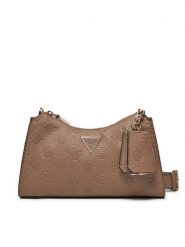 Guess Torebka HWPG93 49180 Brązowy. Brązowe torebki klasyczne Guess, z aplikacjami, ze skóry, bez dodatków. Za 259.99 zł.
