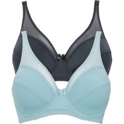 Biustonosz na fiszbinach (2 szt.). Czerwone biustonosze bonprix, bez wzorów. Za 77.99 zł.