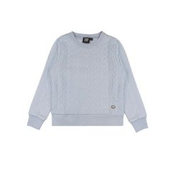 Bluza z bawełna z ściągacze na co dzień na siłownię. Niebieskie bluzy LEONE 1947 APPAREL, bez wzorów, z bawełny, bez kaptura, na fitness i siłownię. W wyprzedaży za 89.72 zł.