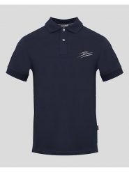 Plein Sport Koszulka polo w kolorze granatowym rozmiar: M. Niebieskie t-shirty sportowe Plein Sport, m, bez wzorów, bez ramiączek. Za 215.71 zł.