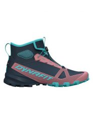 DYNAFIT Buty "TRAVERSE MID GTX" w kolorze turkusowo-czarnym do biegania rozmiar: 40. Czarne buty treningowe Dynafit, bez wzorów, bez zapięcia, do biegania. Za 397.83 zł.