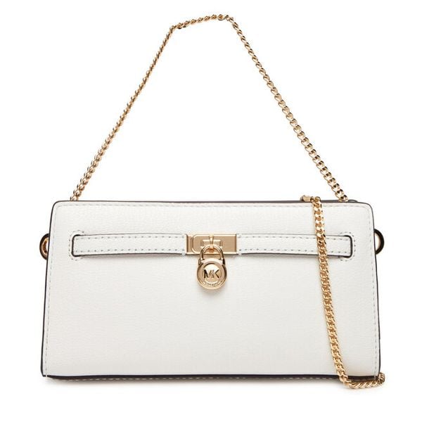 Torebka MICHAEL Michael Kors. Białe kopertówki MICHAEL Michael Kors, bez wzorów, wizytowe, bez dodatków. Za 529.99 zł.