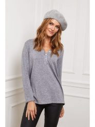 Joséfine Sweter "Drival" w kolorze szarym rozmiar: M. Szare swetry Joséfine, m, bez wzorów, bez ramiączek. Za 108.99 zł.