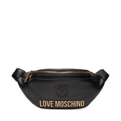 Saszetka nerka LOVE MOSCHINO. Czarne nerki i saszetki Love Moschino, bez wzorów, bez dodatków. Za 829.99 zł.
