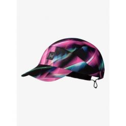 Czapka do biegania z daszkiem unisex Buff Pack Speed Cap Singy Multi ochrona UV. Brązowe czapki z daszkiem Buff, bez wzorów, sportowe. W wyprzedaży za 76.46 zł.