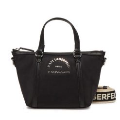 Torebka KARL LAGERFELD. Czarne torebki klasyczne KARL LAGERFELD, bez wzorów, klasyczne, bez dodatków. Za 499.99 zł.