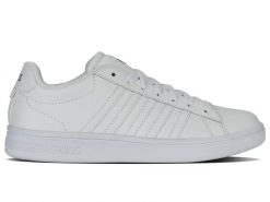 Buty K-Swiss COURT TIEBREAK II (94413-100-M). Białe buty treningowe K-SWISS, bez wzorów, bez zapięcia, na fitness i siłownię. Za 179.00 zł.