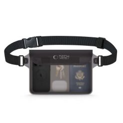 Saszetka wodoodporna Hurtel Teach-Protect UWP10 czarna. Czarne nerki i saszetki Hurtel, bez wzorów, bez dodatków. Za 27.99 zł.