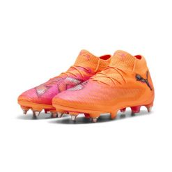 Buty piłkarskie unisex FUTURE 8 ULTIMATE MxSG PUMA. Brązowe buty do biegania Puma, bez wzorów, bez zapięcia, do biegania. W wyprzedaży za 689.00 zł.