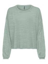 ONLY Bluzka w kolorze zielonym rozmiar: XL. Zielone bluzki ONLY, xl, bez wzorów, bez kołnierzyka, bez ramiączek. Za 79.40 zł.