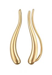 Elli Damski Earclimber Curved Basic ze srebra próby 925 Kolczyki 1 ct. Szare kolczyki Elli, srebrne. Za 156.39 zł.
