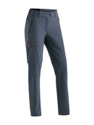 Maier Sports Spodnie funkcyjne Zipp-Off "Nata" w kolorze antracytowym rozmiar: 40. Czarne spodnie sportowe Maier Sports, bez wzorów, z materiału, outdoorowe. Za 276.71 zł.