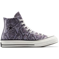 Buty sportowe Converse Chuck 70. Fioletowe buty treningowe Converse, bez wzorów, z syntetyku, bez zapięcia. Za 690.00 zł.