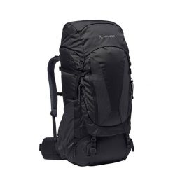 Plecak górski Vaude Avox 65+10 - black. Czarne plecaki Vaude, bez wzorów, bez dodatków. Za 991.99 zł.