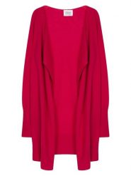 AUTHENTIC CASHMERE Kaszmirowy kardigan "Chesery" w kolorze czerwonym rozmiar: L. Czerwone swetry AUTHENTIC CASHMERE, l, bez wzorów, z kaszmiru, bez ramiączek. Za 480.90 zł.