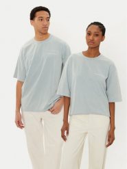 Filling Pieces T-Shirt Unisex 7441378 Zielony Boxy Fit. Zielone t-shirty Filling Pieces, xl, bez wzorów, z bawełny, bez kołnierzyka, bez ramiączek. Za 170.00 zł.