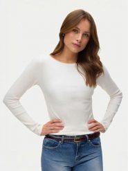 Vero Moda Bluzka Ruby 10343005 Biały Regular Fit. Białe bluzki Vero Moda, s, bez wzorów, z bawełny, bez kołnierzyka, bez ramiączek. Za 119.99 zł.
