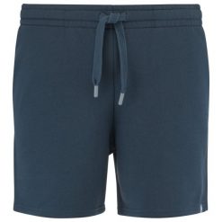 Spodenki dresowe Head Motion. Niebieskie szorty sportowe Head, bez wzorów, z bawełny, tenisowe. Za 239.80 zł.