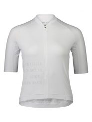POC Koszulka kolarska "Pristine" w kolorze białym rozmiar: L. Białe t-shirty sportowe POC, l, bez wzorów, z materiału, bez ramiączek, rowerowe. Za 180.91 zł.