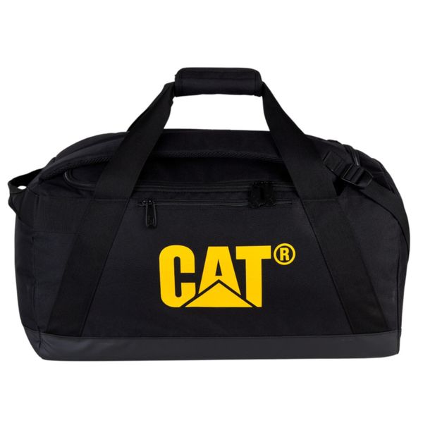 Torba sportowa unisex Caterpillar V-power Duffle. Czarne torby sportowe Caterpillar, bez wzorów. Za 169.99 zł.