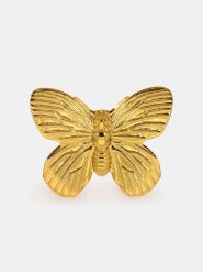 MOODE Pierścionek "Ilona" rozmiar: onesize. Żółte pierścionki MOODE, ze stali. Za 109.78 zł.