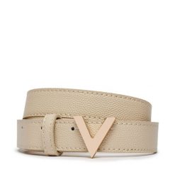 Pasek Damski Valentino. Brązowe paski Valentino, bez wzorów. Za 169.99 zł.