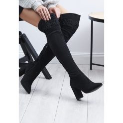Czarne Kozaki Enamour. Kozaki marki Born2be. Za 139.99 zł.