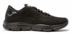 Buty sportowe damskie Joma Neftis Lady. Czarne buty treningowe Joma, bez wzorów, z gumy, bez zapięcia. Za 136.99 zł.