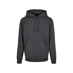 Bluza z kapturem Build Your Brand. Szare bluzy z kapturem BUILD YOUR BRAND, l, bez wzorów, z kapturem. Za 143.50 zł.