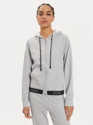 Hugo Bluza Sporty Logo 50520504 Szary Relaxed Fit. Szare bluzy Hugo, s, bez wzorów, z bawełny, sportowe, bez ramiączek, bez kaptura. Za 279.99 zł.