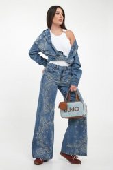 Jeansy damskie z haftem LIU JO. Jeansy Liu Jo, bez wzorów, z jeansu. Za 819.00 zł.