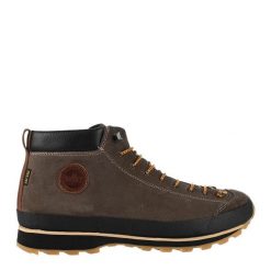 Buty turystyczne LOMER BIO NATURALE MID MTX wysokie zamszowe. Brązowe buty trekkingowe Lomer, bez wzorów, z mikrofibry, bez zapięcia, trekkingowe. Za 549.00 zł.